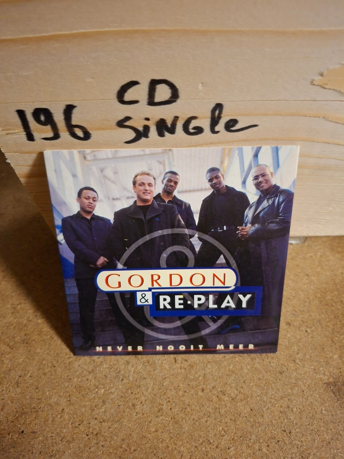 Gordon & Re-Play - Never Nooit Meer CD Single, Cd's en Dvd's, Ophalen of Verzenden, Gebruikt, Nederlandstalig