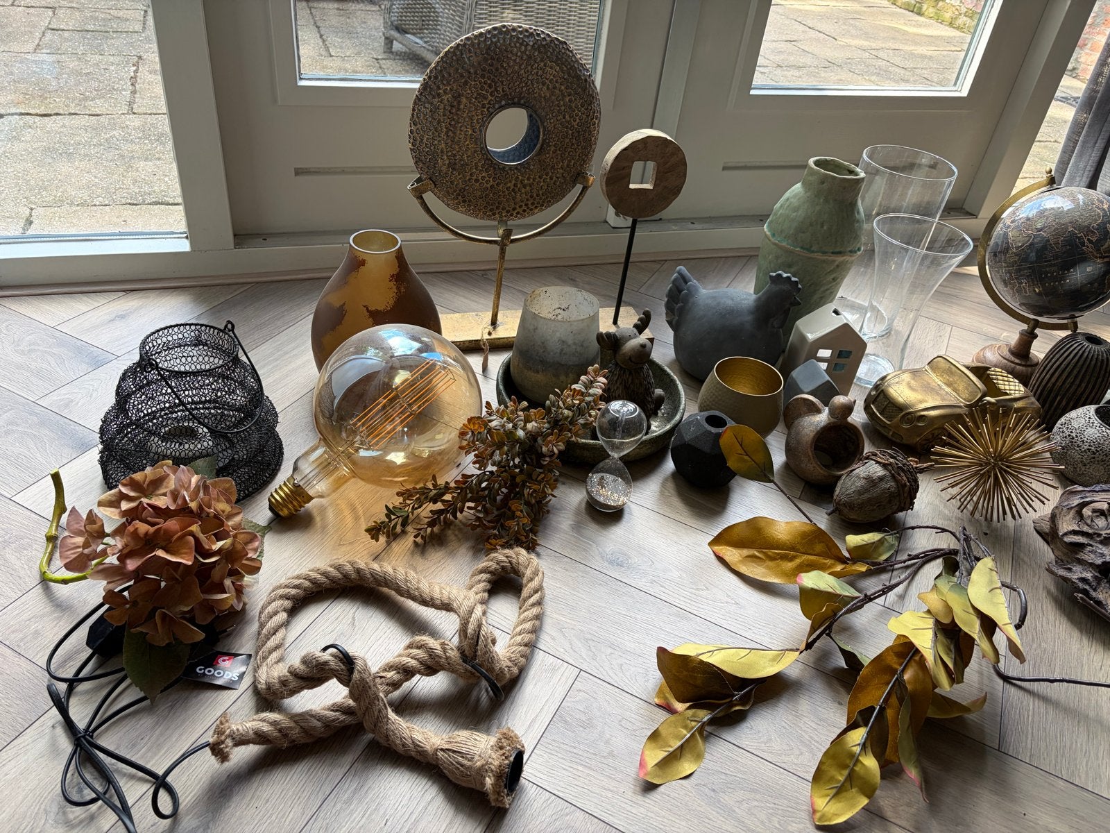 Diverse decoratie van Cosy woonwinkel (los of compleet), Hout, Ophalen of Verzenden, Bruin, Landelijk