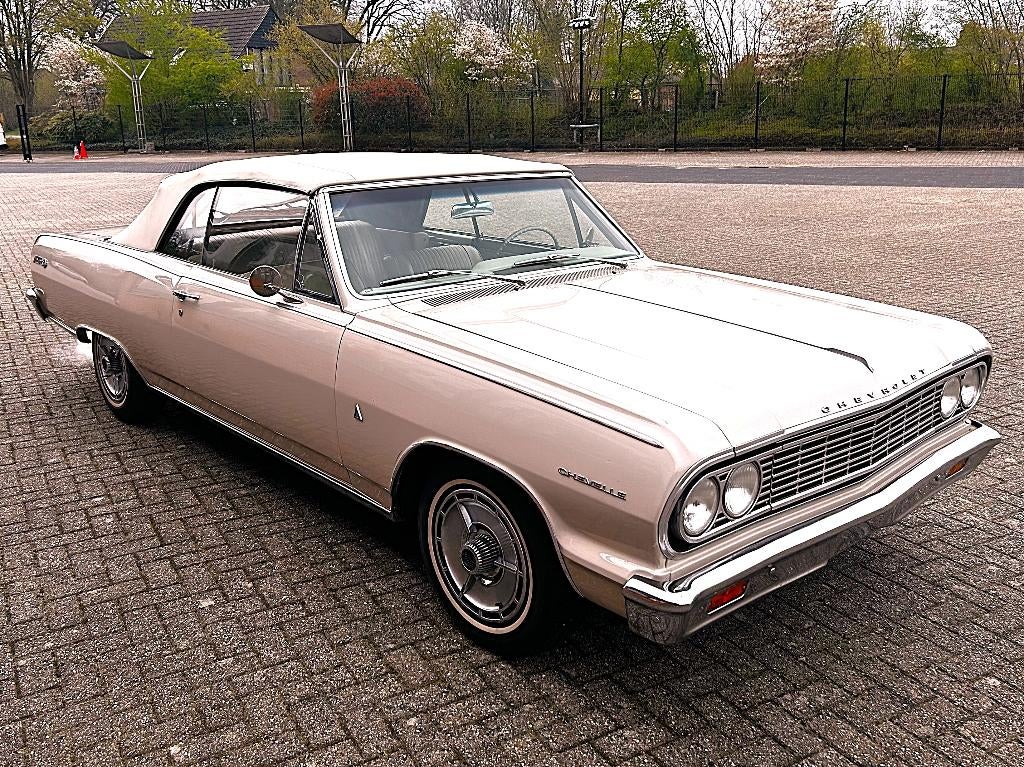 Chevrolet 1964 Wit, Auto's, 190 pk, Cabriolet, Wit, Particulier