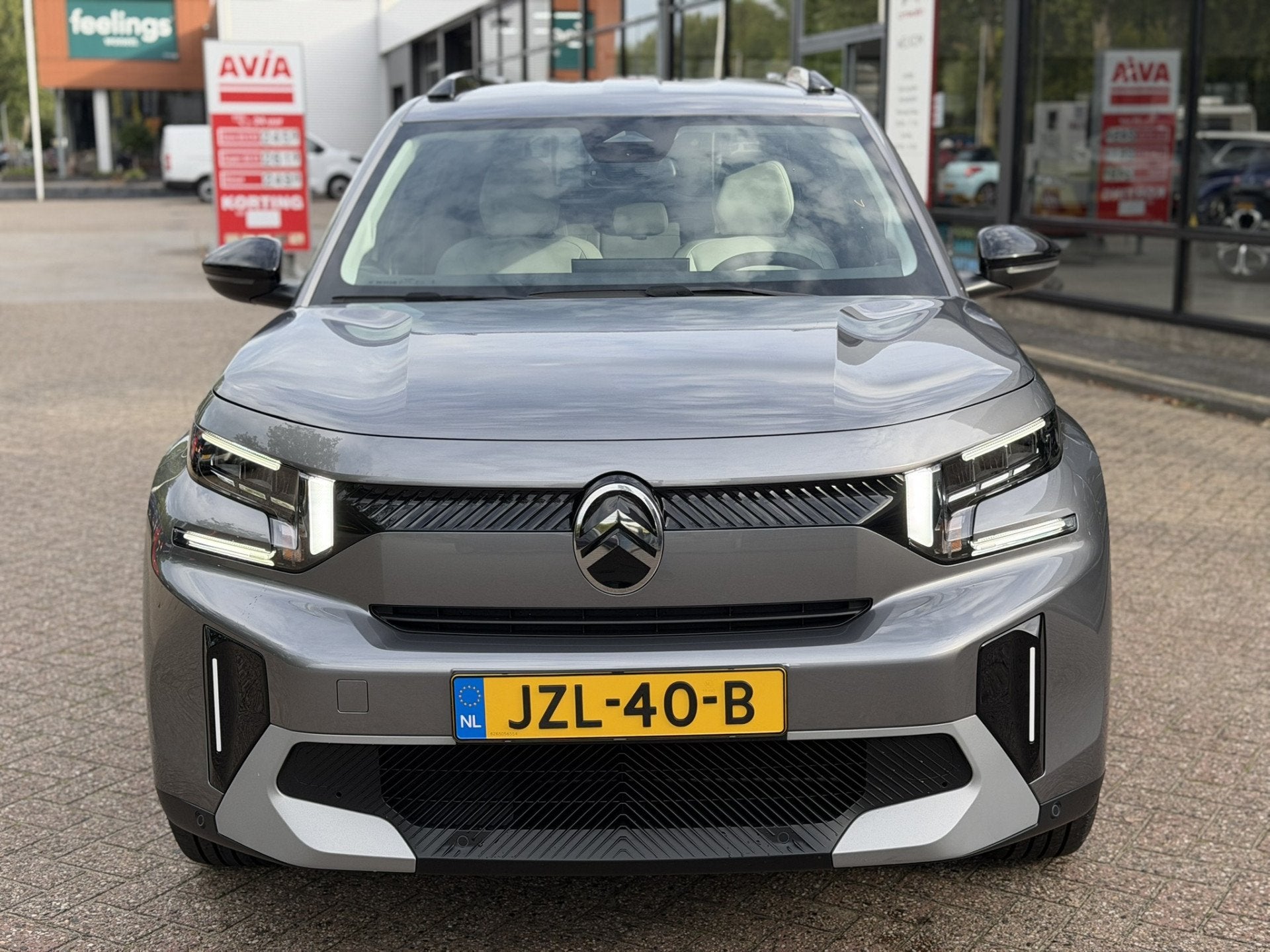Citroën Ë-C3 Aircross Max 113pk Extended Range 54 kWh Elec, Dealer onderhouden, Stof, Gebruikt, Zwart