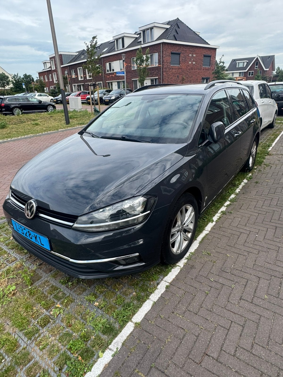 Taxi klaar Volkswagen Golf Variant 1.6 TDI 7-DSG 2018 Grijs, Auto's, Volkswagen, Stof, 4 cilinders, Particulier, Golf Variant