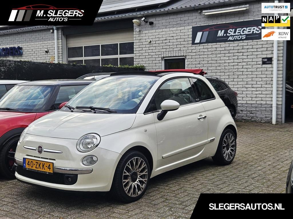 Fiat 500 C 0.9 TwinAir Lounge*Airco*Nieuwe APK*NAP, Auto's, Fiat, Bedrijf, Te koop, 500C, ABS, Airbags, Airconditioning, Bluetooth