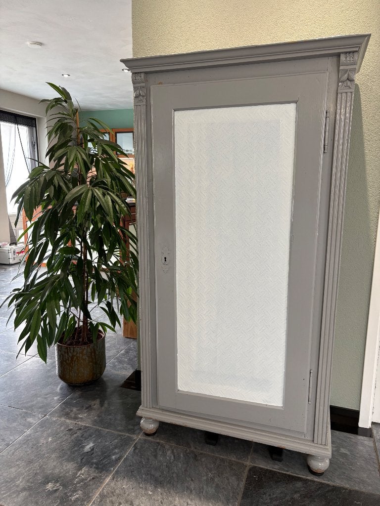 Meidenkast - antiek, Ophalen, 25 tot 50 cm, Gebruikt, Met deur(en)
