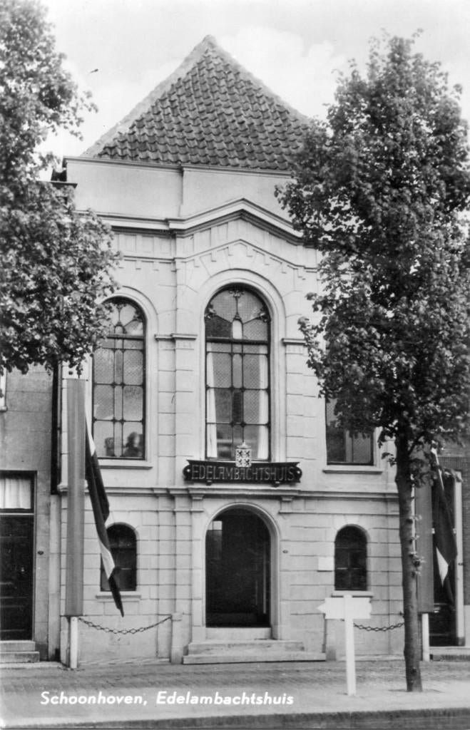 Schoonhoven  Edelambachtshuis, Ophalen of Verzenden, 1960 tot 1980, Ongelopen, Zuid-Holland