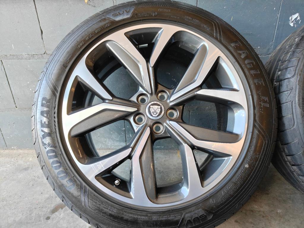 20" Originele Jaguar F Pace I Pace Zomerset Goodyear, Ophalen, Banden en Velgen, Jaguar, Personenwagen