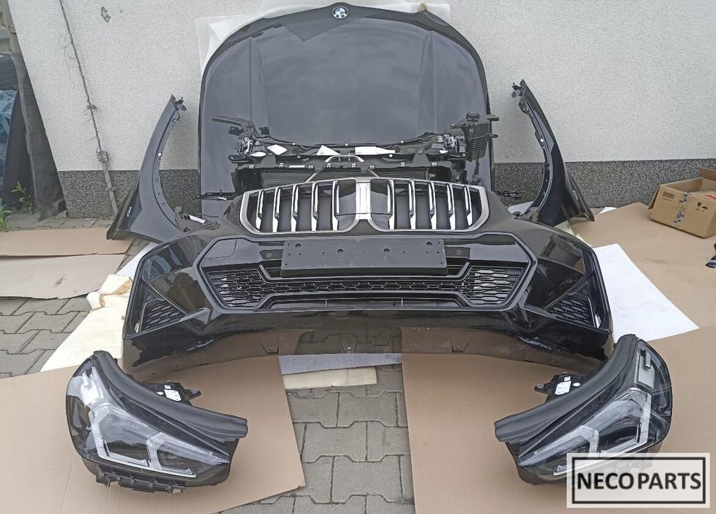BMW X1 U11 475 BLACK COMPLEET VOORKOP BUMPERS KOPLAMP O.A!!, Gebruikt, Achterklep, Ophalen of Verzenden, Achter
