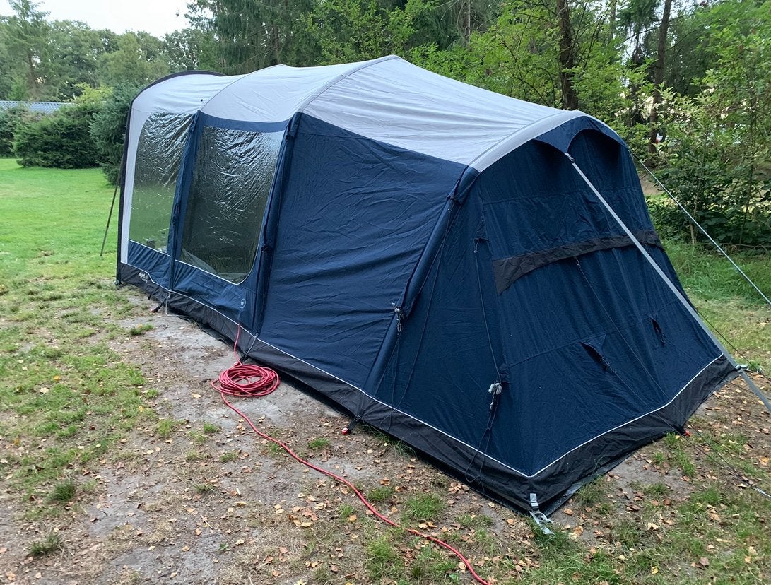 Outwell Rock Lake 3ATC opblaastent technisch katoen, Ophalen, Zo goed als nieuw, Tot en met 3