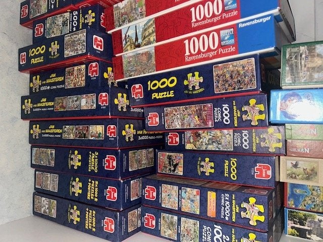 Puzzels, Ophalen, 500 t/m 1500 stukjes, Zo goed als nieuw, Legpuzzel