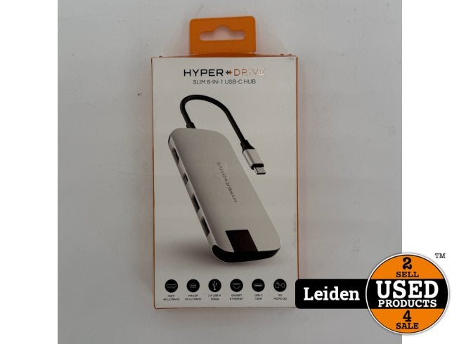 Hyper Slim 8-in-1 USB-C Hub - Zilver, Computers en Software, HyperX, Zo goed als nieuw, Support@hyperX.com, Kingston Technology Company (HyperX)
17600 Newhope Street
Fountain Valley, CA 92708
United States