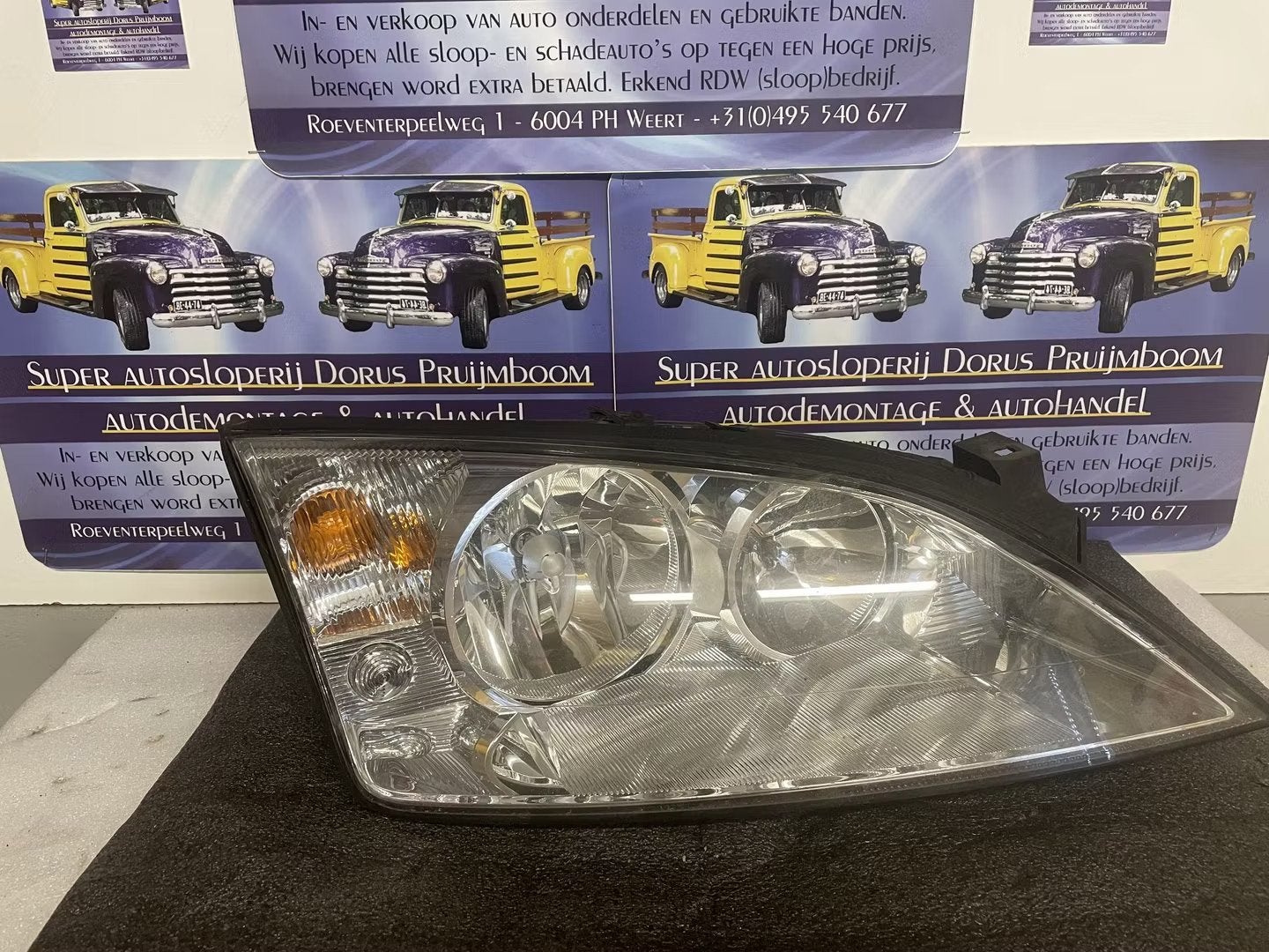 Ford Mondeo koplamp rechts, Gebruikt, Info@ford.com, Ophalen of Verzenden, Ford