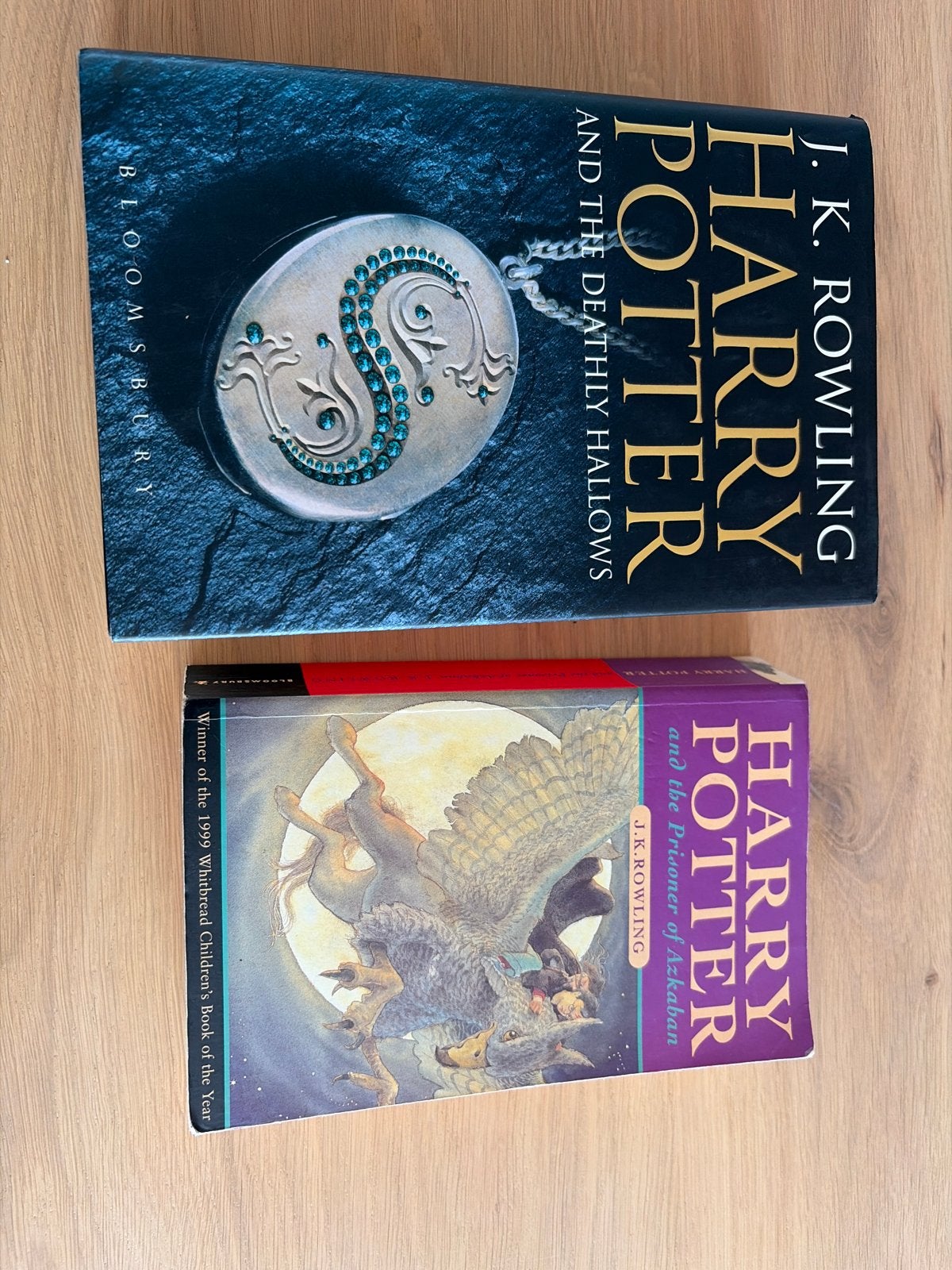 Harry Potter boeken deel 3 en 7., Boeken, Ophalen of Verzenden, Gelezen