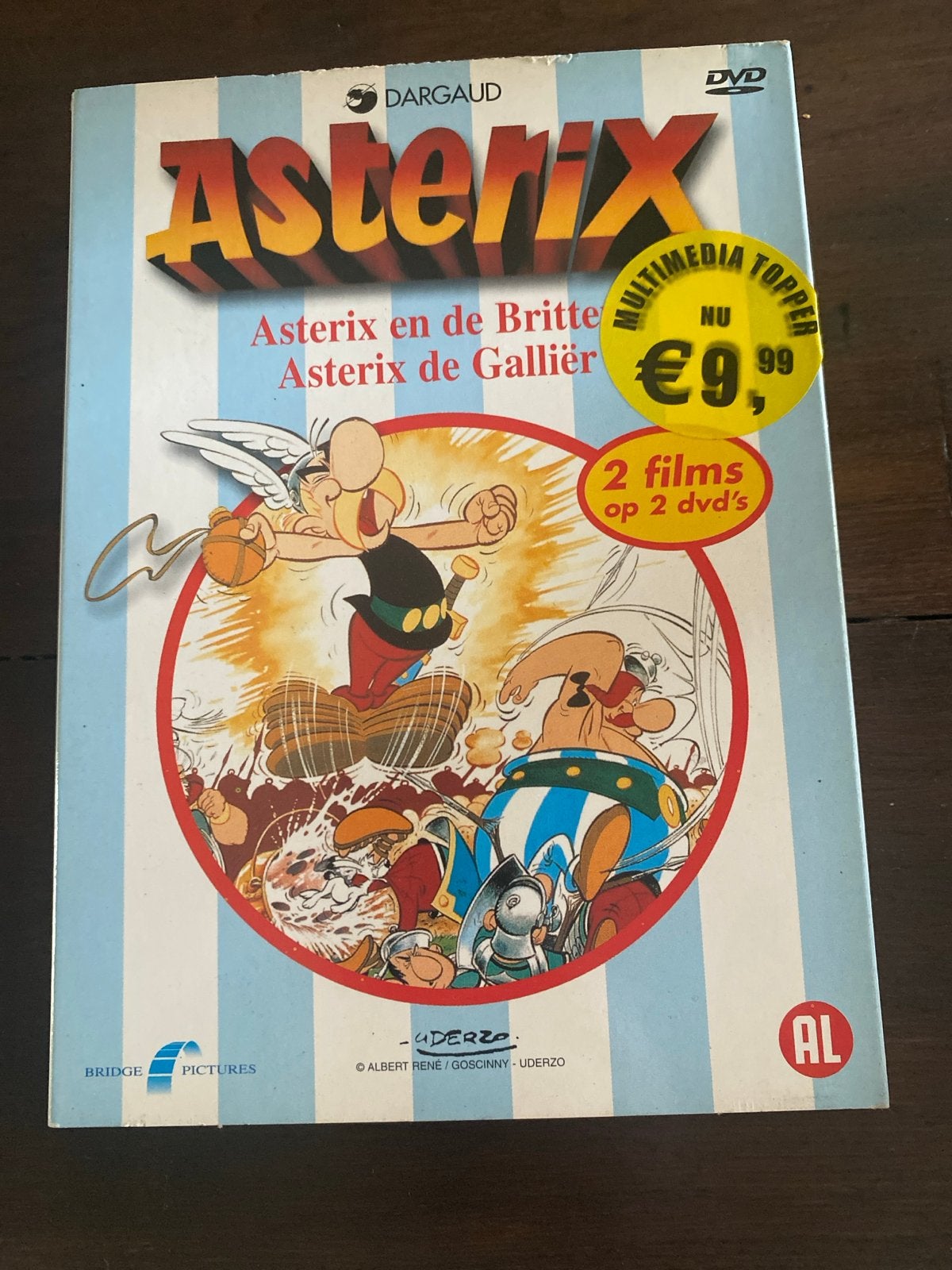 Asterix en de Britten / Asterix de Galliër - 2 films op 2 dv, Europees, Gebruikt, Tekenfilm, Alle leeftijden