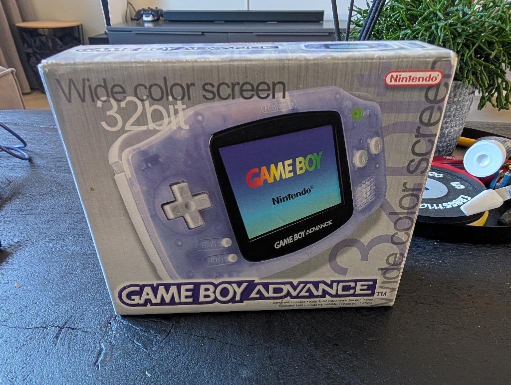 GameBoy Advance inc orginele doos!, Ophalen of Verzenden, Gebruikt, Game Boy Advance, Met beschermhoes of tas