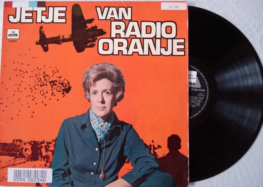Jetty Paerl - Jetje van Radio Oranje, Gebruikt, Overige genres, Ophalen of Verzenden, EP