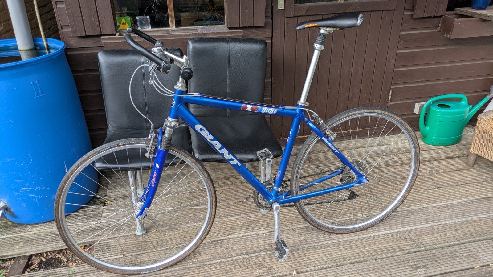 Giant fiets, Ophalen, Gebruikt, Vering, Velgrem