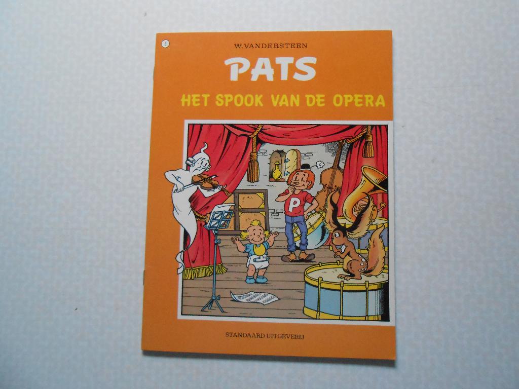 Pats 5 Het spook van de opera 1976 1 ste druk., Willy Vandersteen, Eén stripboek, Nieuw, Ophalen of Verzenden
