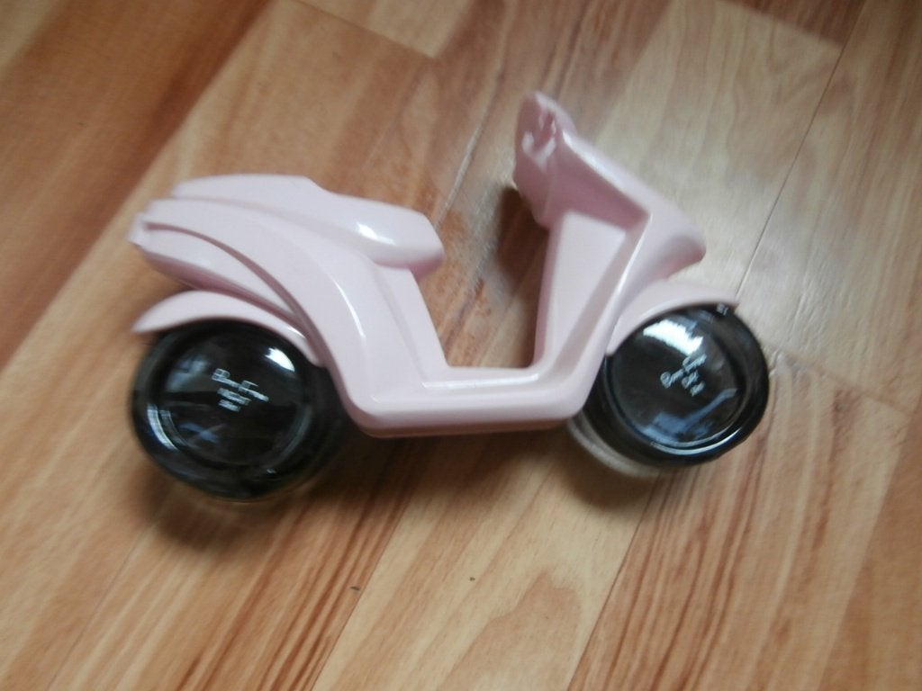 douchegel in roze scooter in de wielen zit gel nieuw cadeau, Ophalen of Verzenden, Nieuw, Bad & Douche