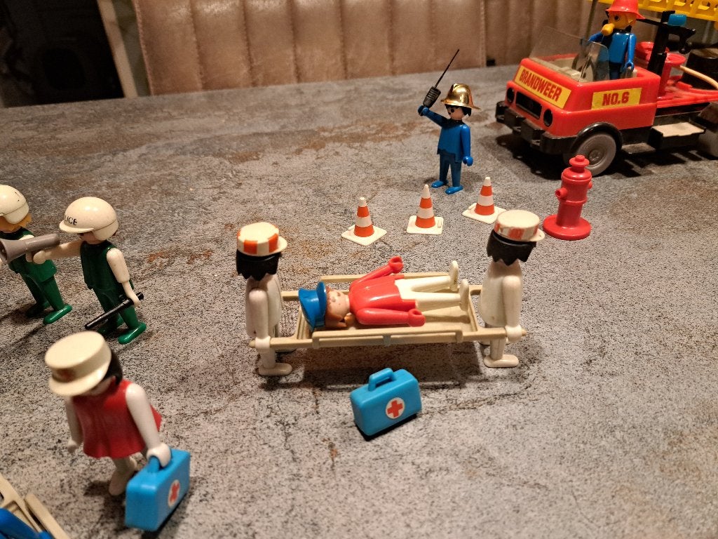 playmobil Hulpdiensten 50 jaar oud, Ophalen of Verzenden, Gebruikt, Losse onderdelen