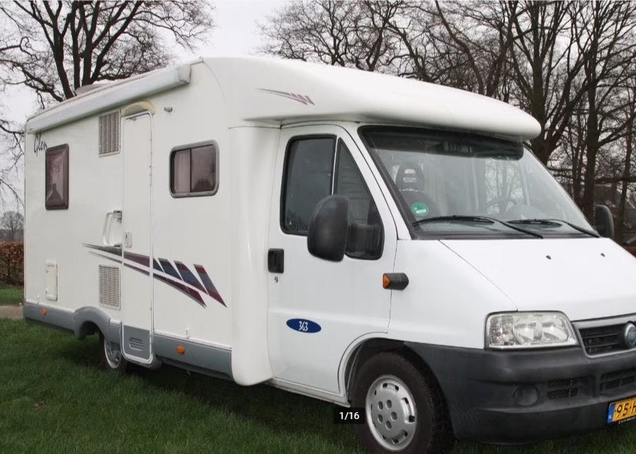 Camper: airco & zonnepaneel McLouis Glenn 363 124.000km 2006, Ringverwarming, Fiat, Koelkast, 6 tot 7 meter