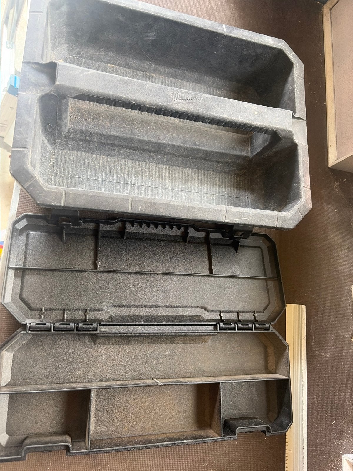 Milwaukee gereedschapskist / opbergkoffer, Ophalen of Verzenden, Gebruikt