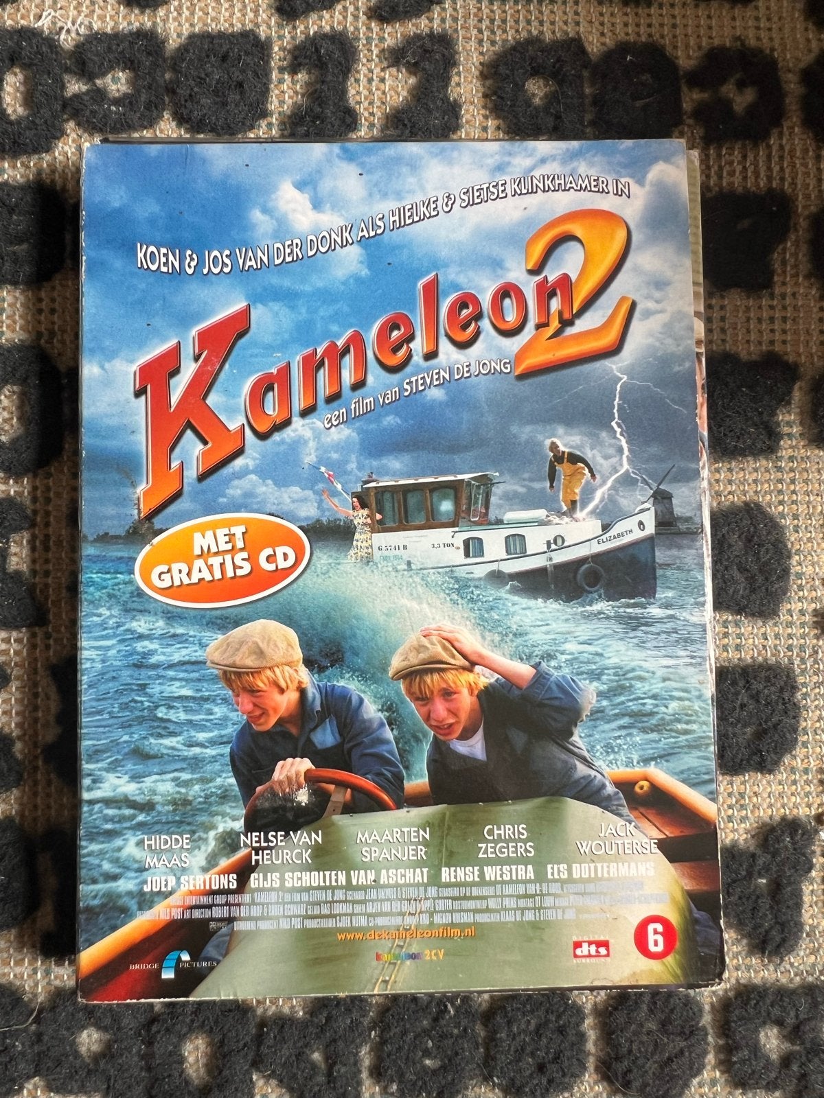 Kameleon 2 DVD met gratis CD - Familiefilm, Cd's en Dvd's, Dvd's | Kinderen en Jeugd, Engels, Vanaf 6 jaar, Familie, Film