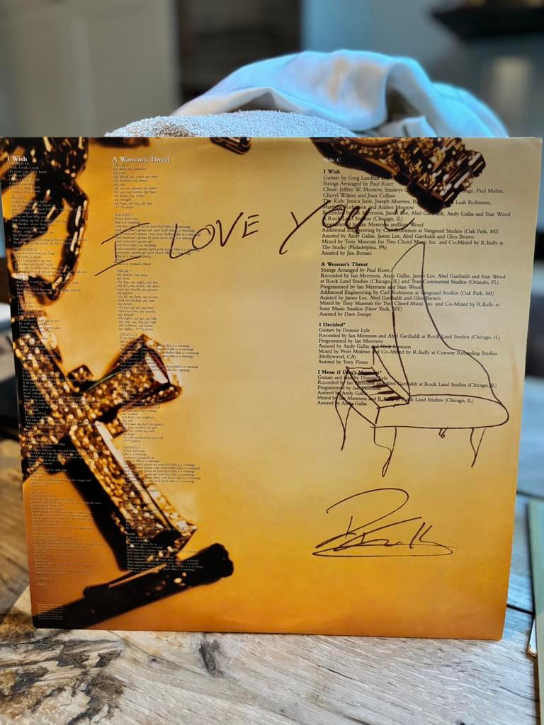 R Kelly TP2 gesigneerd vinyl 2000 nm, Ophalen, 2000 tot heden, Zo goed als nieuw, 12 inch