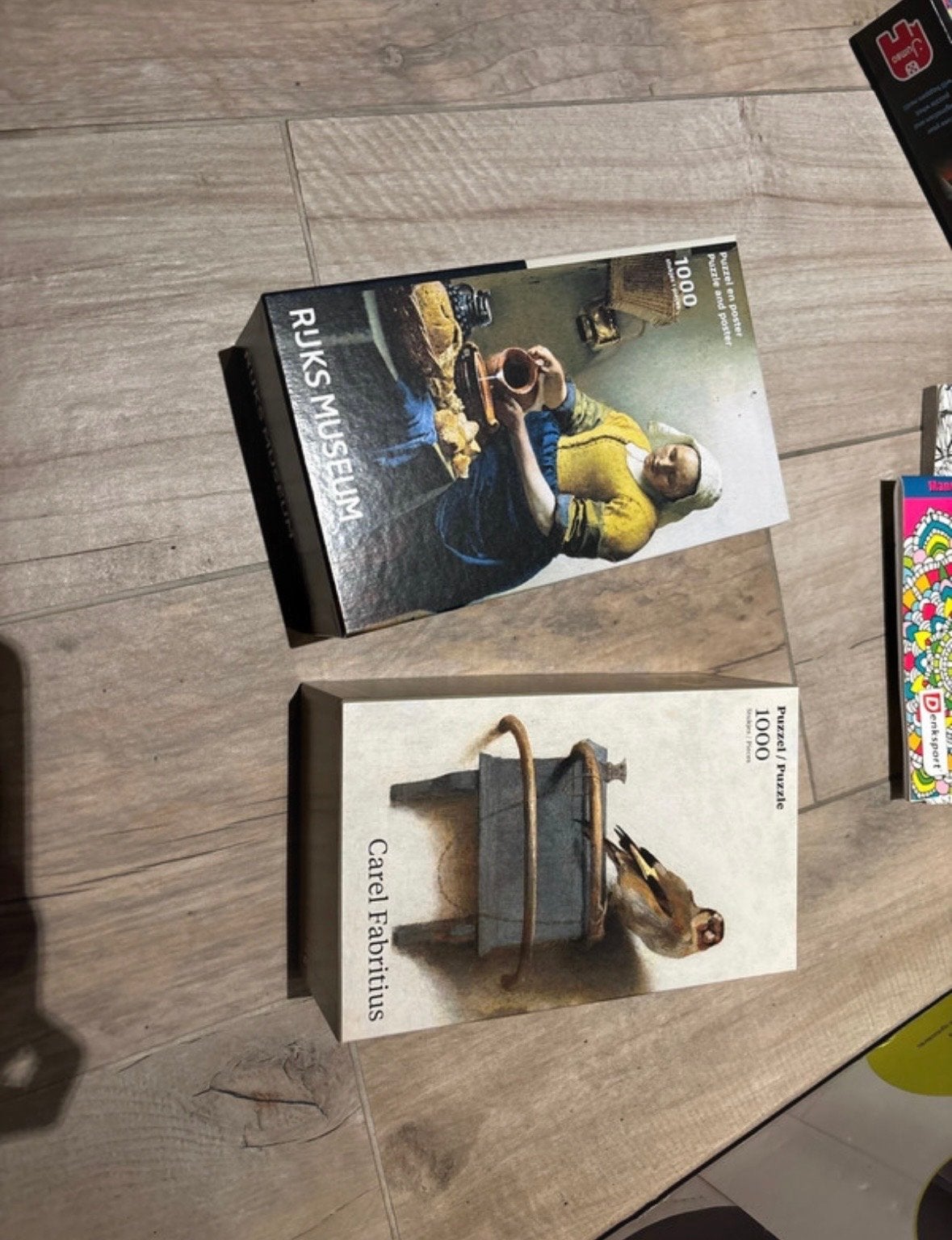 Meerdere museum puzzels, 1000 stukjes, Verzenden, 500 t/m 1500 stukjes, Zo goed als nieuw, Legpuzzel