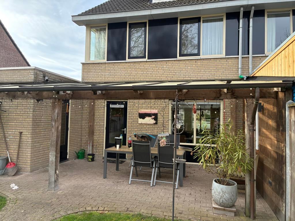 Overkapping van eikenhout, Tuin en Terras, Overkappingen, Ophalen, Zo goed als nieuw, Veranda