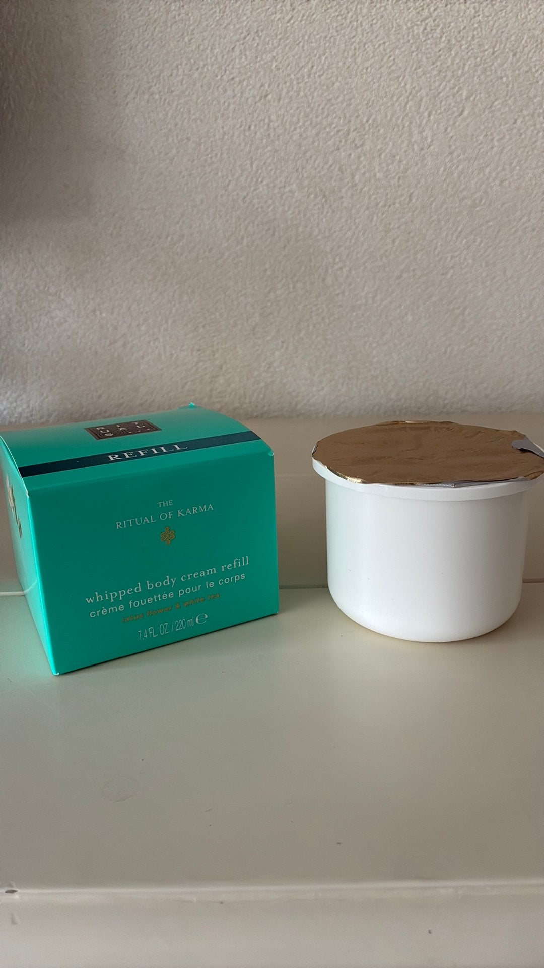 RITUALS of Karma whipped body cream refill NIEUW, Ophalen of Verzenden, Nieuw, Bodylotion, Crème of Olie