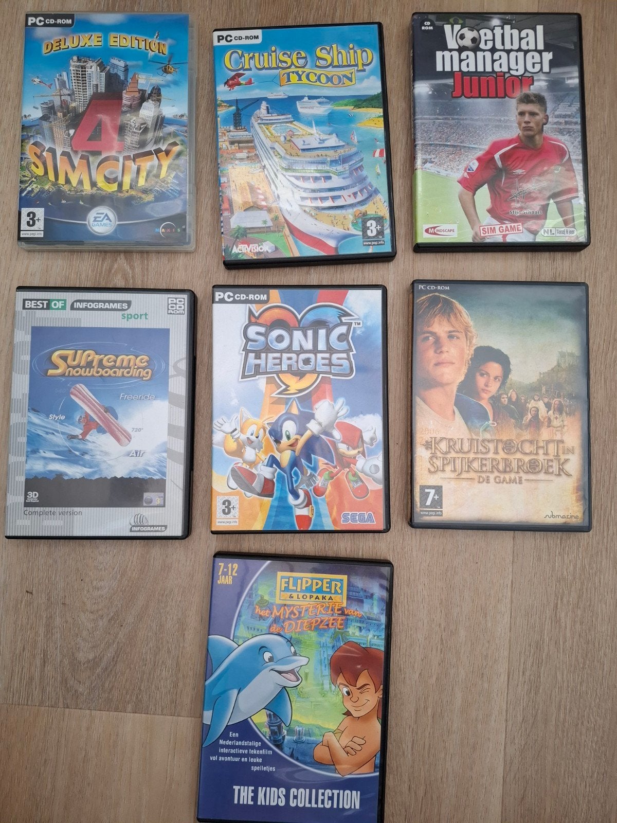 Diverse PC CD-ROM Computerspellen, Gebruikt, 1 speler, Ophalen of Verzenden, Vanaf 3 jaar