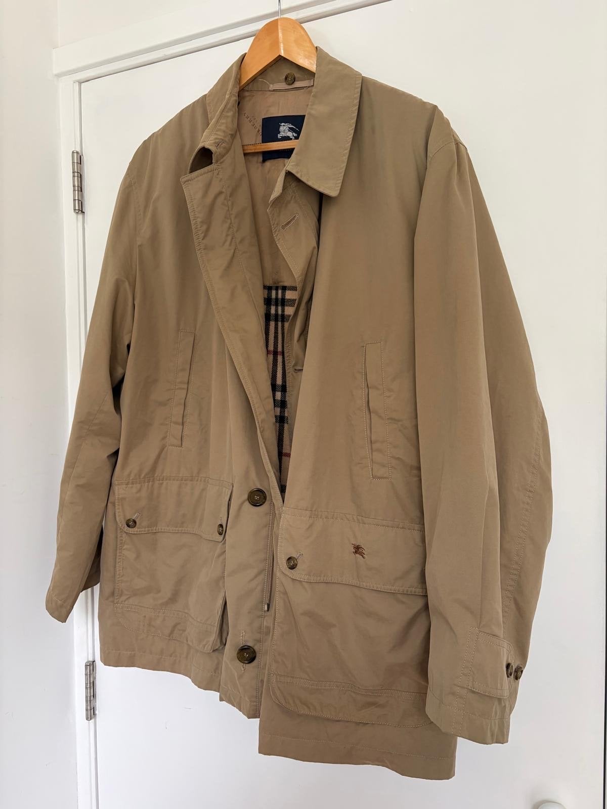 Burberry London jas heren beige maat 56/58, Ophalen of Verzenden, Gedragen, Maat 56/58 (XL), Beige