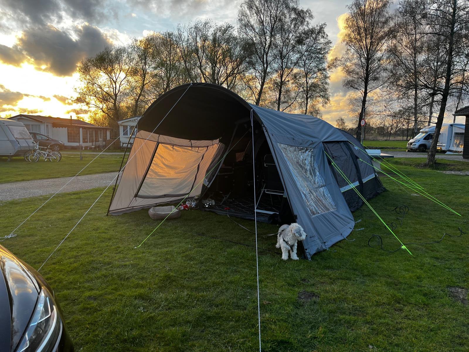 Summer 4 XL Easy Air CoolDark +  Window CoolDark tentluifel, Caravans en Kamperen, Tenten, Ophalen, Zo goed als nieuw