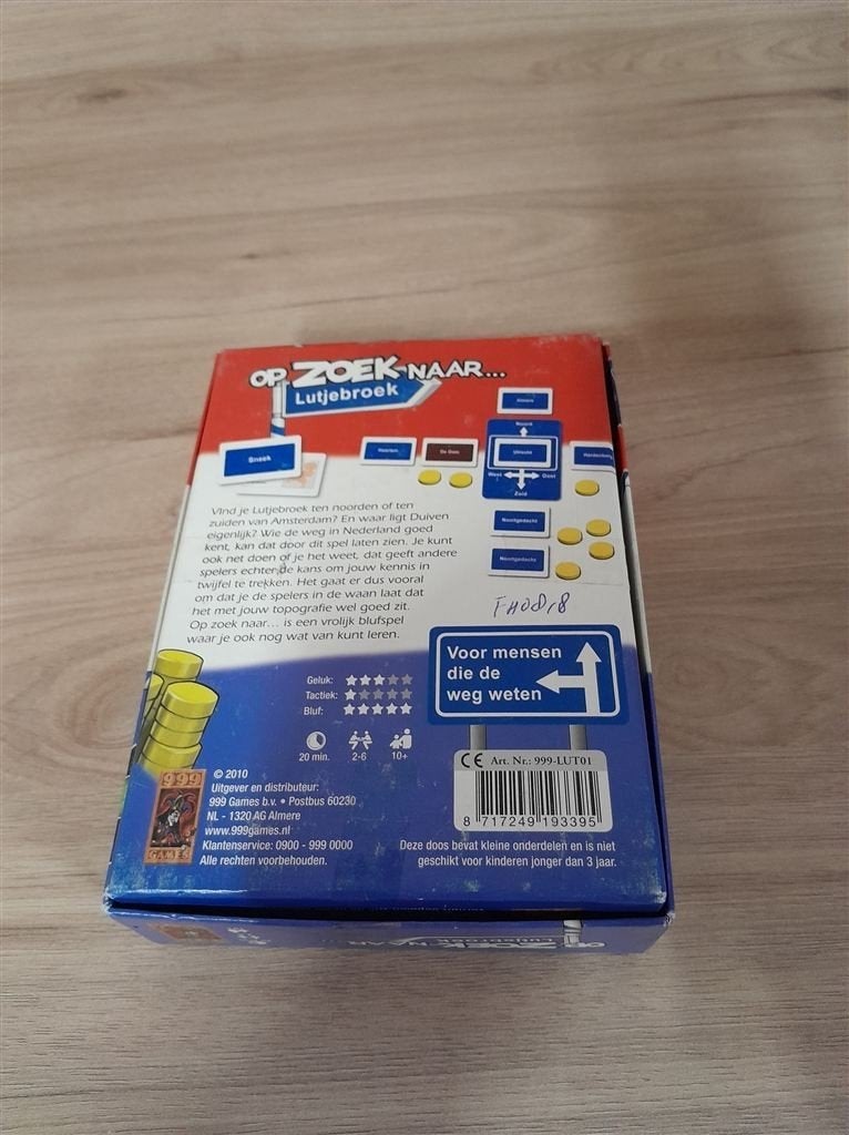 Op zoek naar Lutjebroek - topo - s3663, Verzenden, Zo goed als nieuw