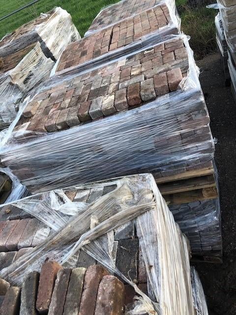 genuanceerde beton klinkers, Tuin en Terras, Tegels en Klinkers, Ophalen, Beton, Klinkers