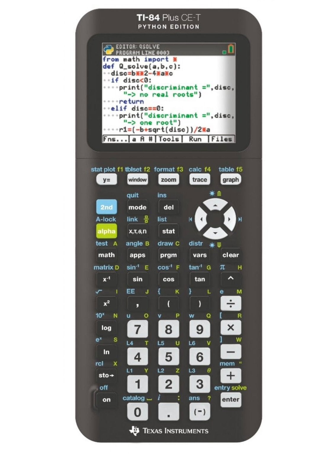 Grafische rekenmachine  TI-84 Plus CE-T Python Edition, Ophalen of Verzenden, Grafische rekenmachine, Zo goed als nieuw