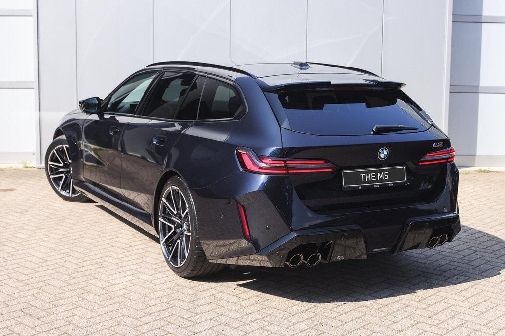 BMW 5 Serie Touring M5 Automaat / M Drive Professional / Pan, Auto's, BMW, 4395 cc, LED verlichting, Zwart, Leder