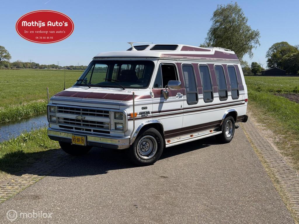 Chevrolet USA Chevy Van 5.7 G30 LPG Kampeerwagen, Bedrijf, LPG, Overige merken, Automaat