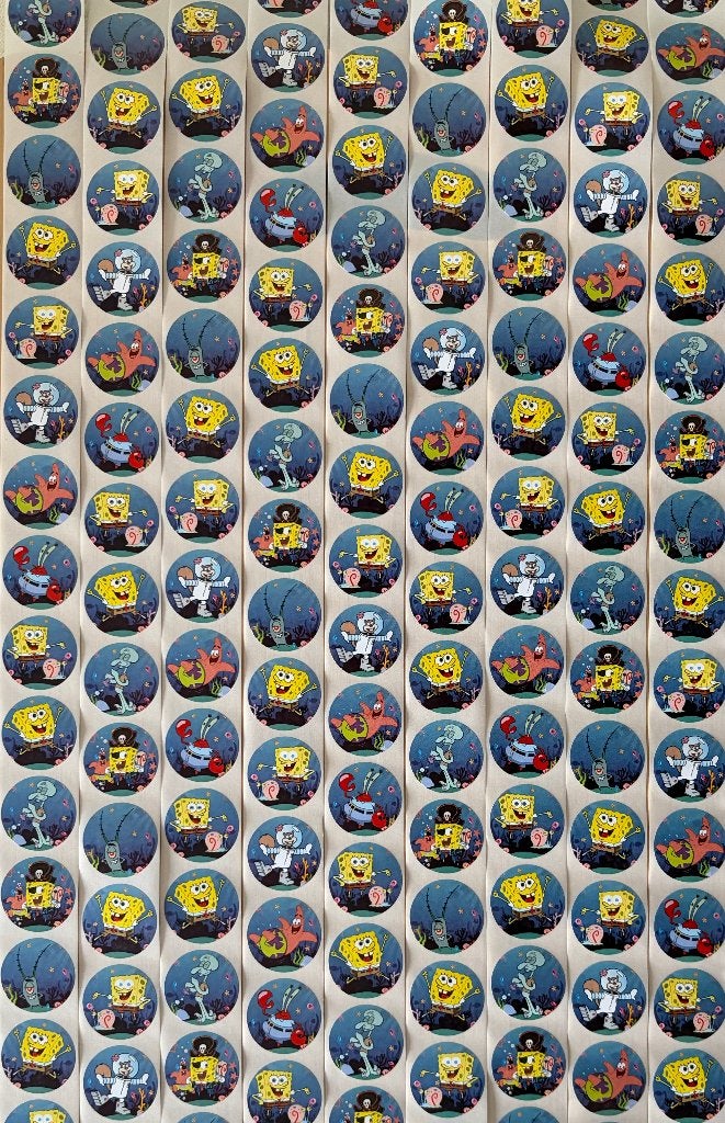 Spongebob stickers, Verzenden, Nieuw, Meerdere stickers