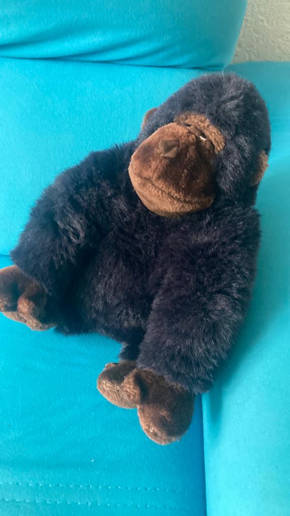 Aapje knuffel, Ophalen of Verzenden, Zo goed als nieuw, Overige typen