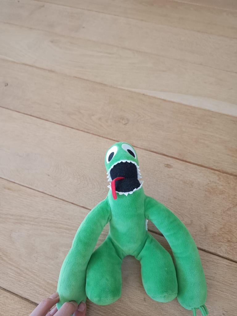 Knuffel Rainbow Friends Groen, Kinderen en Baby's, Speelgoed | Knuffels en Pluche, Groen, Overige merken, Overige karakters, Overige typen