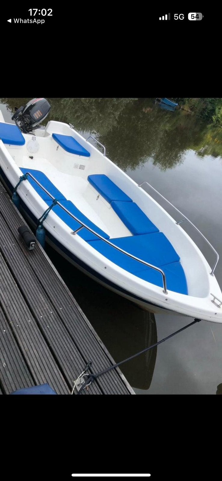 Topcraft 430 sport 9.9PK plus trailer, Gebruikt, Buitenboordmotor, Trailer, Polyester