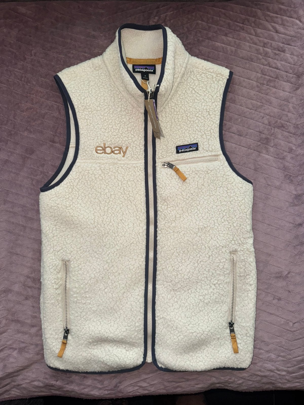 Patagonia Retro Pile Vest Bodywarmer, Kleding | Heren, Bodywarmers, Ophalen of Verzenden, Nieuw, Maat 48/50 (M), Beige