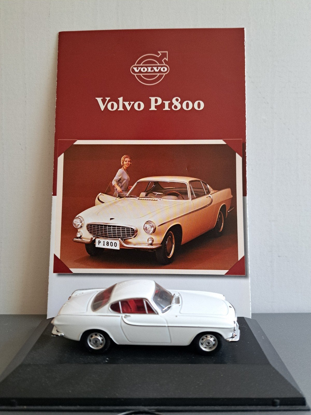 Volvo P1800, Volvo Collection, 1:43, nieuw, Hobby en Vrije tijd, Ophalen of Verzenden, Nieuw, Auto, Overige merken