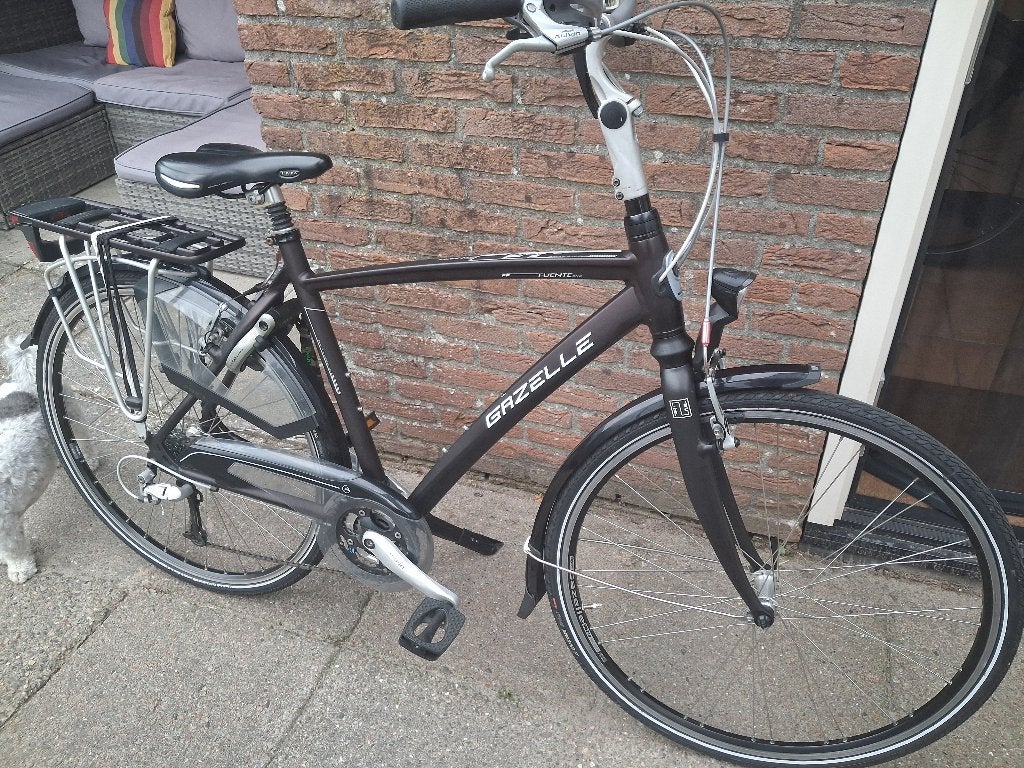 Herenfiets tourfiets, Ophalen, Velgrem, Versnellingen, Zo goed als nieuw