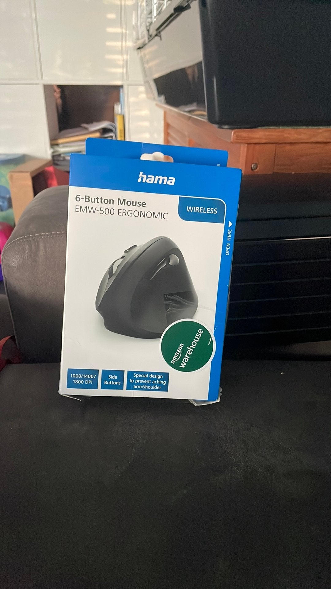 Hama 6-Button Mouse, Rechtshandig, Muis, Ergonomisch, Ophalen of Verzenden