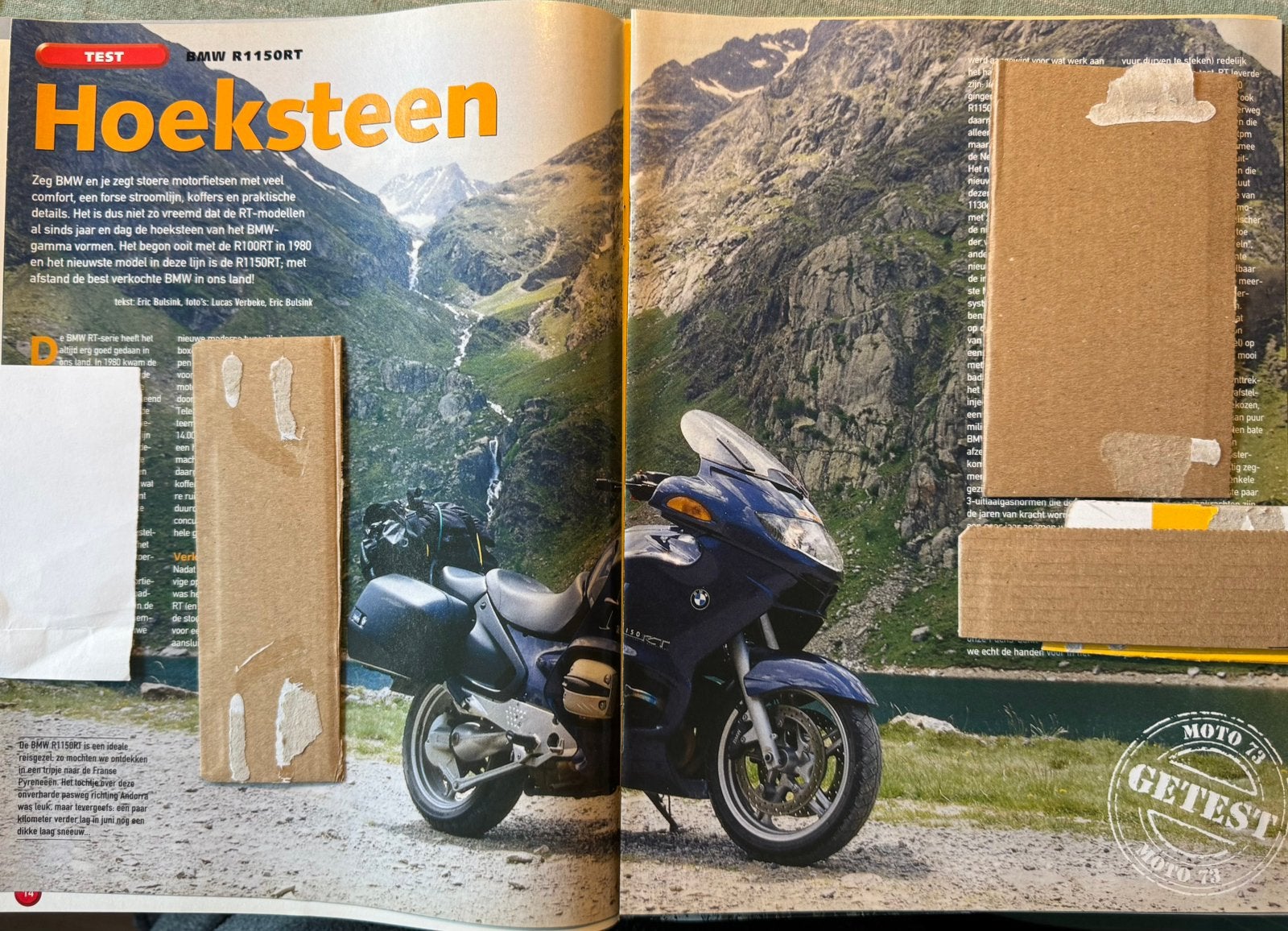 Test 2002 BMW R1150RT, Verzenden, Zo goed als nieuw, Motoren