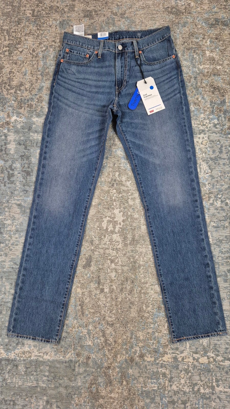 Levi's 511 W32 L34 NIEUW Slim STRETCH Bronno3234 Blauw Cool, Levi Strauss Nederland, Nieuw, W32 (confectie 46) of kleiner, De Ruijterkade 146, 1011 AC Amsterdam