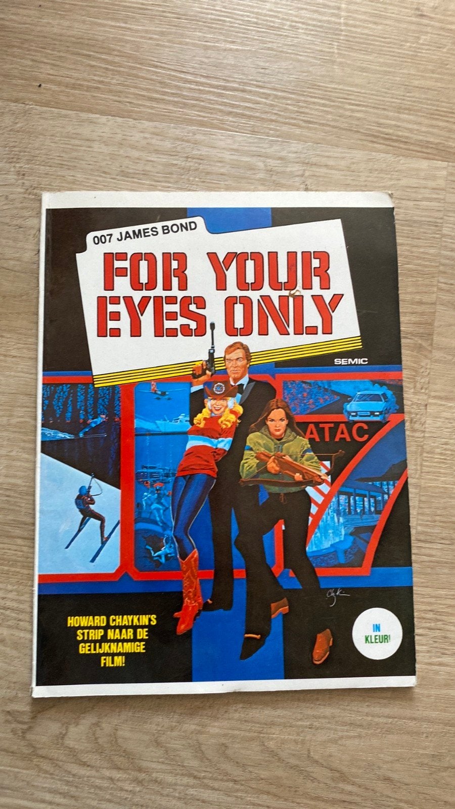 James Bond 007: For Your Eyes Only stripboek, Verzamelen, Ophalen of Verzenden, Zo goed als nieuw