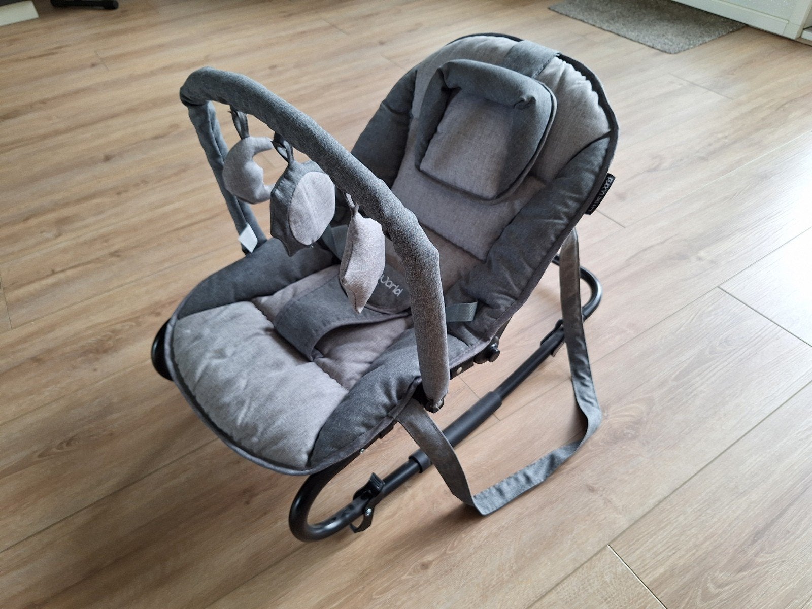 Wipper Little World grijs verstelbaar, Kinderen en Baby's, Verstelbaar, Wipstoel, Zo goed als nieuw, Ophalen