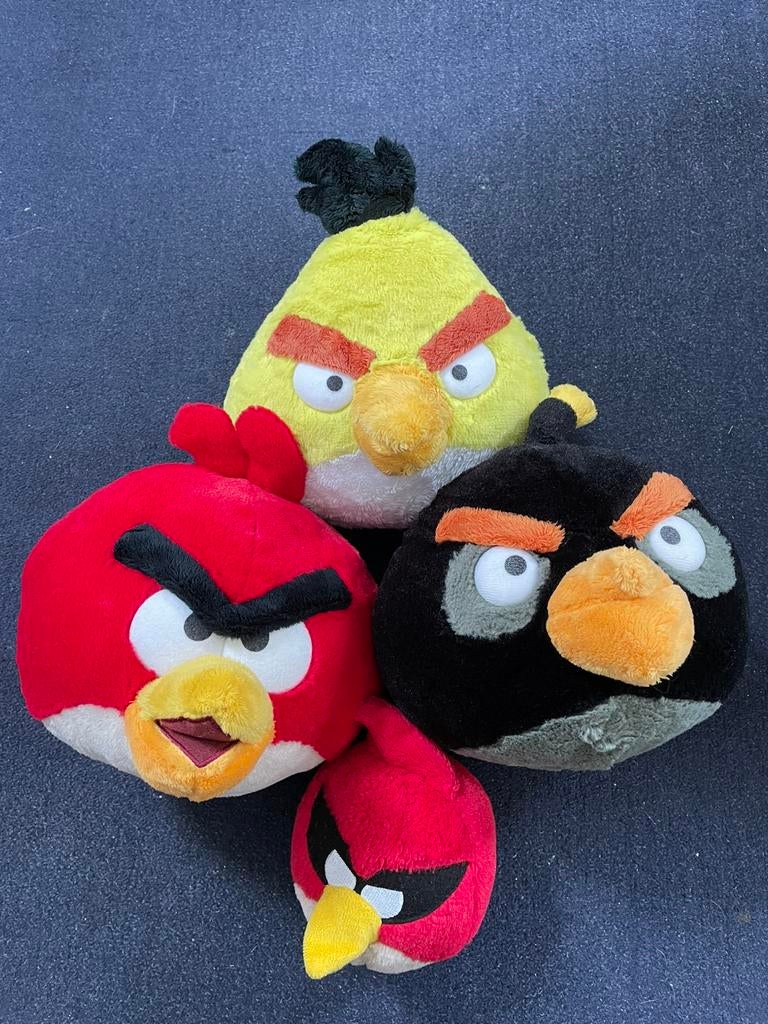 ANGRY BIRDS Knuffels., Verzenden, Overige typen, Zo goed als nieuw, Meerkleurig